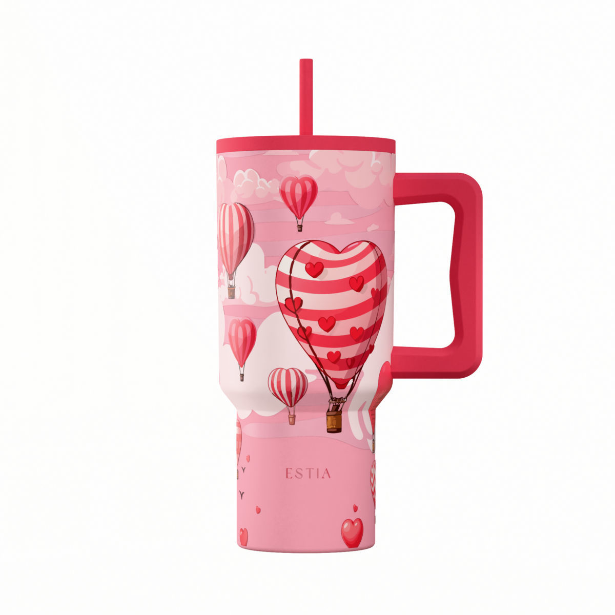 0017276_-straw-tumbler-xl-save-the-aegean-900ml-love-ascend ESTIA ΘΕΡΜΟΣ STRAW TUMBLER XL SAVE THE AEGEAN 900ml LOVE ASCEND - Image 1