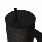 ESTIA ΘΕΡΜΟΣ STRAW TUMBLER XL SAVE THE AEGEAN 900ml CARBON FIBRE - Image 3