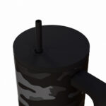 ESTIA ΘΕΡΜΟΣ STRAW TUMBLER XL SAVE THE AEGEAN 900ml DARK CAMO - Image 3