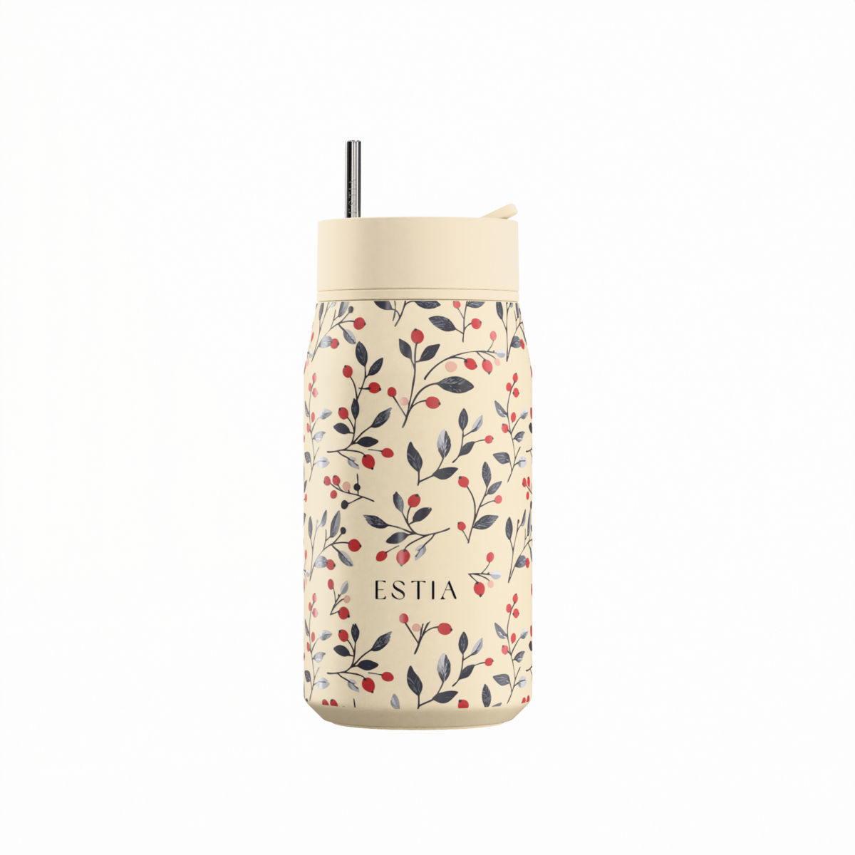 0017759_-lens-save-the-aegean-360ml-bloom-beige ESTIA ΘΕΡΜΟΣ LENS SAVE THE AEGEAN 360ml BLOOM BEIGE - Image 1