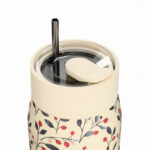 ESTIA ΘΕΡΜΟΣ LENS SAVE THE AEGEAN 360ml BLOOM BEIGE - Image 4