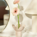 Raeder - Softone. Κεραμικό Βάζο Flower Beige - Image 2