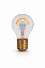 Light Me Up - Επαναφορτιζόμενη Επιτραπέζια Λάμπα LED Rainbow