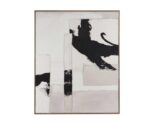 Andrea House - Χειροποίητος Πίνακας Ζωγραφικής Abstract Osaka 80x100cm
