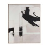 Andrea House - Χειροποίητος Πίνακας Ζωγραφικής Abstract Osaka 80x100cm
