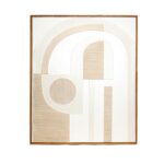 Andrea House - Χειροποίητος Πίνακας Ζωγραφικής Abstract Niza 80x100cm