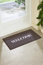 Artsy Mats - Χαλάκι Εισόδου Welcome Chocolate Brown 70x40cm - Image 2