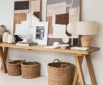 Andrea House - Επιτραπέζιο Φωτιστικό Palma Linen Rattan - Image 2