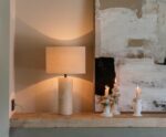 Andrea House - Επιτραπέζιο Φωτιστικό Glow Travertine Linen - Image 2