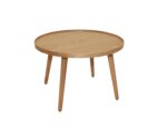 Andrea House - Δρύινο Coffee Table Ø60cm