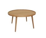 Andrea House - Δρύινο Coffee Table Ø80cm