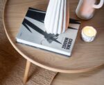 Andrea House - Δρύινο Coffee Table Ø80cm - Image 2