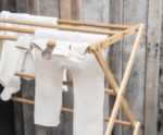 Andrea House - Πτυσσόμενη Απλώστρα Από Ξύλο Bamboo - Image 5