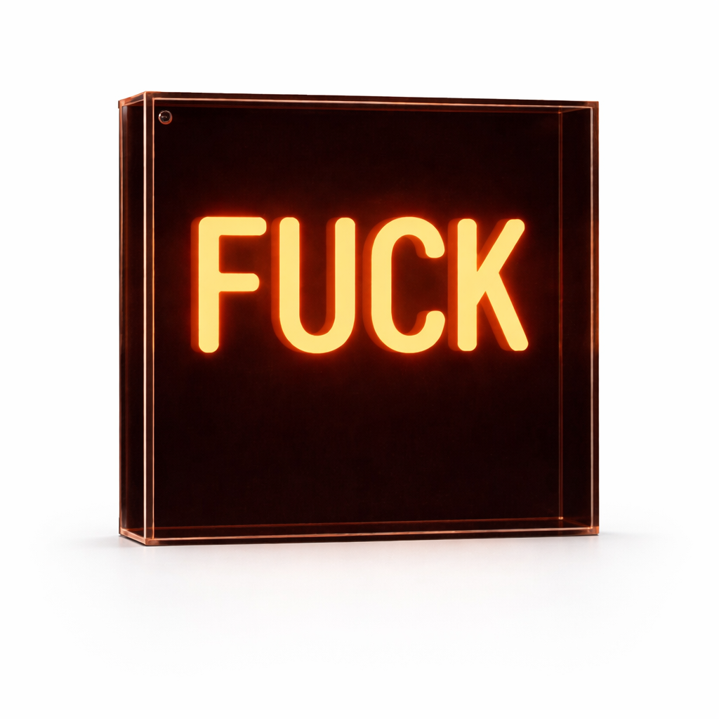 NEB2621_01 Light Me Up - Επιτραπέζιο Φωτιστικό NEON Mini Box Fuck - Image 1