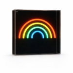Light Me Up - Επιτραπέζιο Φωτιστικό NEON Mini Box Rainbow