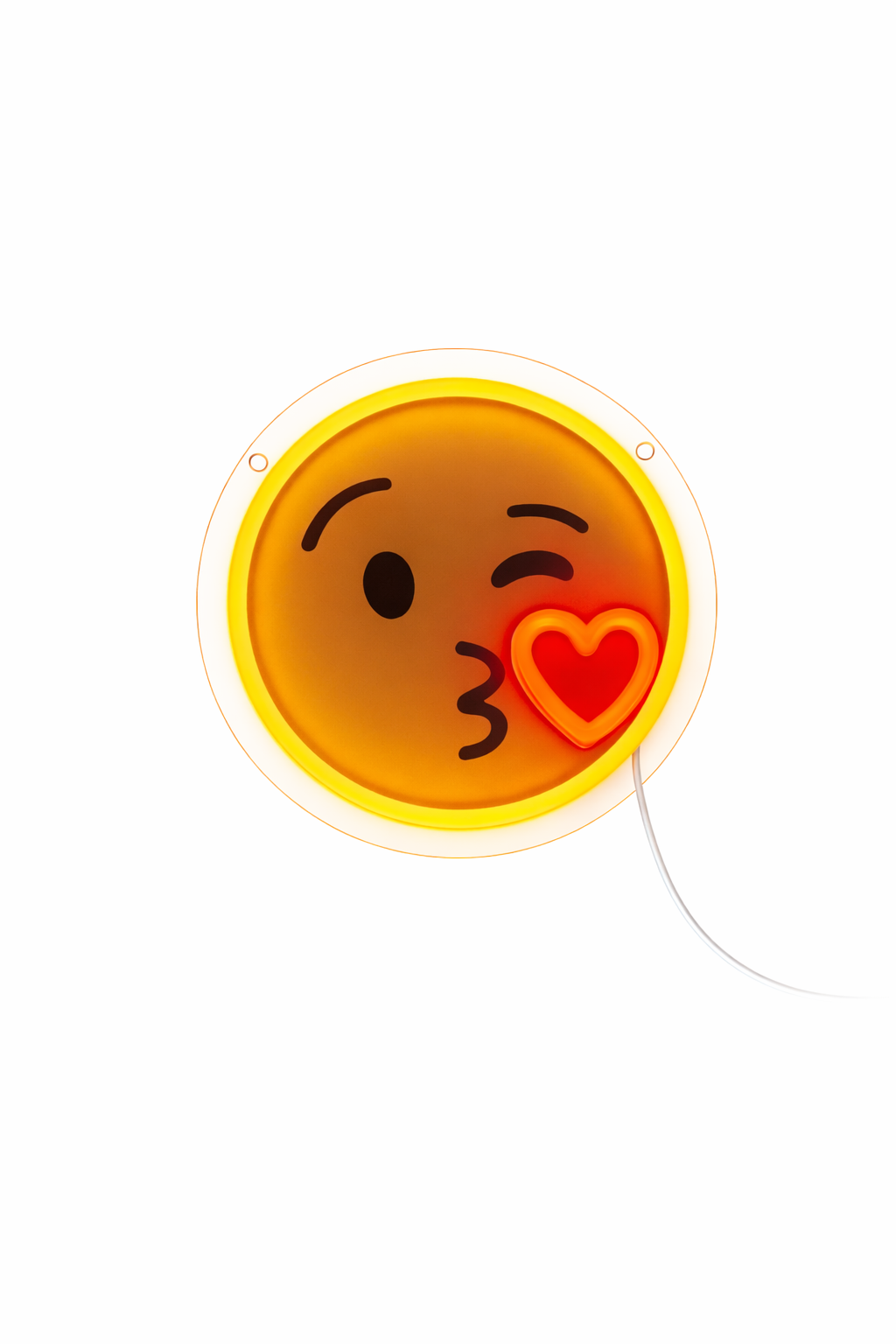 NEM2574_01 Light Me Up - Φωτιστικό Τοίχου NEON Emoji Kiss - Image 1