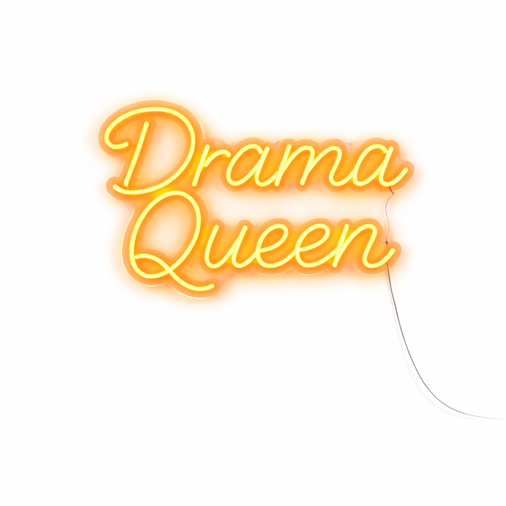 NEM2611_01 Light Me Up - Φωτιστικό Τοίχου NEON Drama Queen - Image 1