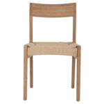 ΚΑΡΕΚΛΑ PONTUS HM9322.11 RUBBERWOOD ΜΕ ΚΑΘΙΣΜΑ ΣΧΟΙΝΙ- ΦΥΣΙΚΟ 47X52X80Υεκ. - Image 3