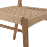 ΚΑΡΕΚΛΑ PONTUS HM9322.11 RUBBERWOOD ΜΕ ΚΑΘΙΣΜΑ ΣΧΟΙΝΙ- ΦΥΣΙΚΟ 47X52X80Υεκ. - Image 9