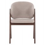 ΚΑΡΕΚΛΑ HANA HM9746.11 RUBBERWOOD ΣΕ ΜΑΥΡΟ ΧΡΩΜΑ-ΓΚΡΙ ΥΦΑΣΜΑ 55,5x60x85Yεκ. - Image 3