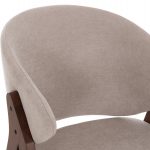 ΚΑΡΕΚΛΑ HANA HM9746.11 RUBBERWOOD ΣΕ ΜΑΥΡΟ ΧΡΩΜΑ-ΓΚΡΙ ΥΦΑΣΜΑ 55,5x60x85Yεκ. - Image 7