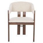 ΚΑΡΕΚΛΑ ZARRA HM9970.03 RUBBERWOOD ΣΕ ΚΑΡΥΔΙ-ΕΚΡΟΥ ΜΠΟΥΚΛΕ ΥΦΑΣΜΑ 55,5x59x81,5Υεκ - Image 3