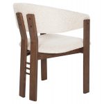 ΚΑΡΕΚΛΑ ZARRA HM9970.03 RUBBERWOOD ΣΕ ΚΑΡΥΔΙ-ΕΚΡΟΥ ΜΠΟΥΚΛΕ ΥΦΑΣΜΑ 55,5x59x81,5Υεκ - Image 5