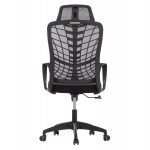 ΚΑΡΕΚΛΑ ΓΡΑΦΕΙΟΥ ELVAR HM1219.01 ΜΑΥΡO MESH--ΒΑΣΗ ΠΟΛΥΠΡΟΠΥΛΕΝΙΟΥ 63x56x125Υεκ - Image 6