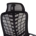 ΚΑΡΕΚΛΑ ΓΡΑΦΕΙΟΥ ELVAR HM1219.01 ΜΑΥΡO MESH--ΒΑΣΗ ΠΟΛΥΠΡΟΠΥΛΕΝΙΟΥ 63x56x125Υεκ - Image 7