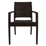 ΠΟΛΥΘΡΟΝΑ ΠΟΛΥΠΡΟΠΥΛΕΝΙΟΥ ΒΑΡΕΩΣ ΤΥΠΟΥ KAGANU DARK BROWN HM5134.09 57x55,5x89 εκ. - Image 3