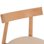 KΑΡΕΚΛΑ ΤΡΑΠΕΖΑΡΙΑΣ OSORIO HM18335.11 RUBBERWOOD ΦΥΣΙΚΟ-ΕΚΡΟΥ PU 51x55x74Υεκ - Image 7