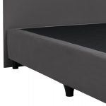 ΚΡΕΒΑΤΙ MALENA ΑΠΟ ΓΚΡΙ ΒΕΛΟΥΔΟ HM647.10 ΓΙΑ ΣΤΡΩΜΑ 120x200 εκ. - Image 7