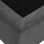 ΚΡΕΒΑΤΙ MALENA ΑΠΟ ΓΚΡΙ ΒΕΛΟΥΔΟ HM647.10 ΓΙΑ ΣΤΡΩΜΑ 120x200 εκ. - Image 9