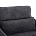 ΠΟΛΥΘΡΟΝΑ-ΚΡΕΒΑΤΙ ORYN HM3307.01 ΓΚΡΙ ΥΦΑΣΜΑ 85x88x78Υεκ. - Image 8