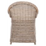 ΠΟΛΥΘΡΟΝΑ ΜΕ ΕΚΡΟΥ ΜΑΞΙΛΑΡΙ KEYLA HM9536 ΚΑΦΕ RATTAN 63x65x87Υεκ. - Image 6