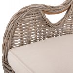 ΠΟΛΥΘΡΟΝΑ ΜΕ ΕΚΡΟΥ ΜΑΞΙΛΑΡΙ KEYLA HM9536 ΚΑΦΕ RATTAN 63x65x87Υεκ. - Image 9