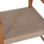 ΠΟΛΥΘΡΟΝΑ ΤΡΑΠΕΖΑΡΙΑΣ ROBIN HM18351 ΞΥΛΟ TEAK & ΣΧΟΙΝΙ VIRO ΦΥΣΙΚΟ 53,5x60x78Υεκ - Image 8