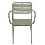 ΠΟΛΥΘΡΟΝΑ ΤΡΑΠΕΖΑΡΙΑΣ HILLIARD HM6644.07 ΑΛΟΥΜΙΝΙΟ ΣΕ OLIVE GREEN 56x58x80Υεκ - Image 3