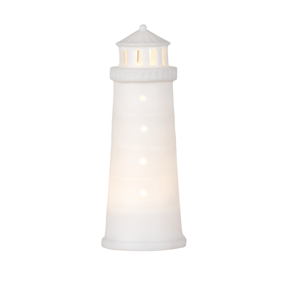 raeder-porselanino-diakosmitiko-lighthouse-led-3 Raeder - Πορσελάνινo Διακοσμητικό Lighthouse LED - Image 1