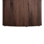 ΣΕΤ 2ΤΜΧ ΤΡΑΠΕΖΙΑ ΣΑΛΟΝΙΟΥ MARGON HM21084 MDF ΣΚΟΥΡΟ ΚΑΦΕ Φ80εκ & Φ45εκ - Image 7