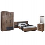 ΣΕΤ ΚΡΕΒΑΤΟΚΑΜΑΡΑΣ 5ΤΜΧ CARYS HM10888.11 ΜΕΛΑΜΙΝΗ ΣΕ ΚΑΡΥΔΙ