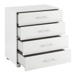 ΣΕΤ ΚΡΕΒΑΤΟΚΑΜΑΡΑΣ 6ΤΜΧ CARLY HM10884.05 ΜΕΛΑΜΙΝΗ ΛΕΥΚΗ-ΥΦΑΣΜΑ ΓΚΡΙ - Image 6