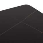 ΣΕΤ ΤΡΑΠΕΖΑΡΙΑΣ 5ΤΜΧ DETTON HM10940.01 ΚΕΡΑΜΙΚΟ TOP--ΥΦΑΣΜΑ ΓΚΡΙ & ΜΕΤΑΛ.ΠΟΔΙΑ ΜΑΥΡΑ - Image 8