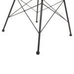 ΣΕΤ ΤΡΑΠΕΖΑΡΙΑΣ 7ΤΜΧ ALLEGRA HM10495 WICKER ΜΠΕΖ-ΜΕΤΑΛΛΟ ΜΑΥΡΟ - Image 10