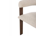 ΣΕΤ ΤΡΑΠΕΖΑΡΙΑΣ 7ΤΜΧ ZARRA HM21338.01 ΤΡΑΠΕΖΙ ΑΠΟ MDF--ΚΑΡΕΚΛΕΣ ΜΕ ΜΠΟΥΚΛΕ ΥΦΑΣΜΑ - Image 7
