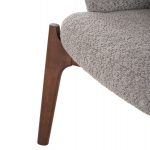 ΣΕΤ ΤΡΑΠΕΖΑΡΙΑΣ 7ΤΜΧ ABAI HM21338.02 ΤΡΑΠΕΖΙ ΑΠΟ MDF--ΚΑΡΕΚΛΕΣ ΜΕ ΜΠΟΥΚΛΕ ΥΦΑΣΜΑ - Image 7