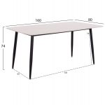ΣΕΤ ΤΡΑΠΕΖΑΡΙΑΣ 7ΤΜΧ RAVEN HM21070.01 ΚΕΡΑΜΙΚΟ TOP--4 ΚΑΡΕΚΛΕΣ & 2 ΠΟΛΥΘΡΟΝΕΣ ΕΚΡΟΥ - Image 2