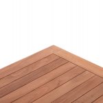 ΣΕΤ ΤΡΑΠΕΖΙ ΜΕ 2 ΣΚΑΜΠΟ ΜΠΑΡ BOLMAR HM10917 ΞΥΛΟ TEAK ΣΕ ΦΥΣΙΚΟ ΧΡΩΜΑ - Image 7