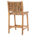 ΣΚΑΜΠΟ ΜΠΑΡ WALTER HM9842 ΞΥΛO TEAK ΣΕ ΦΥΣΙΚΟ-ΨΑΘΑ 46x55x96Υεκ. - Image 5