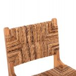 ΣΚΑΜΠΟ ΜΠΑΡ WALTER HM9842 ΞΥΛO TEAK ΣΕ ΦΥΣΙΚΟ-ΨΑΘΑ 46x55x96Υεκ. - Image 7